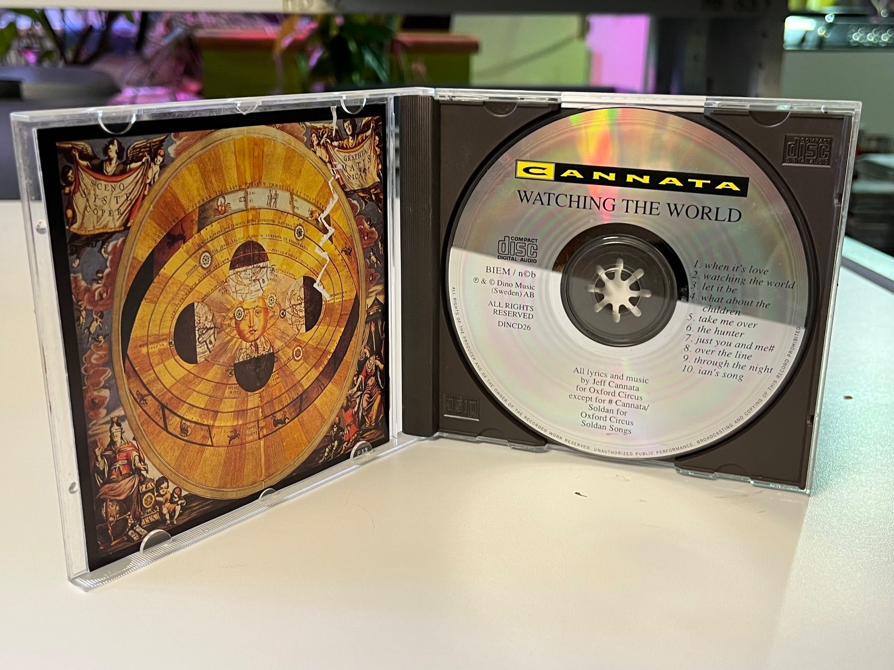 CD: Cannata - Watching the World - HJ31A – Usato da Küsnacht ZH venduto da hardrock.earth 2