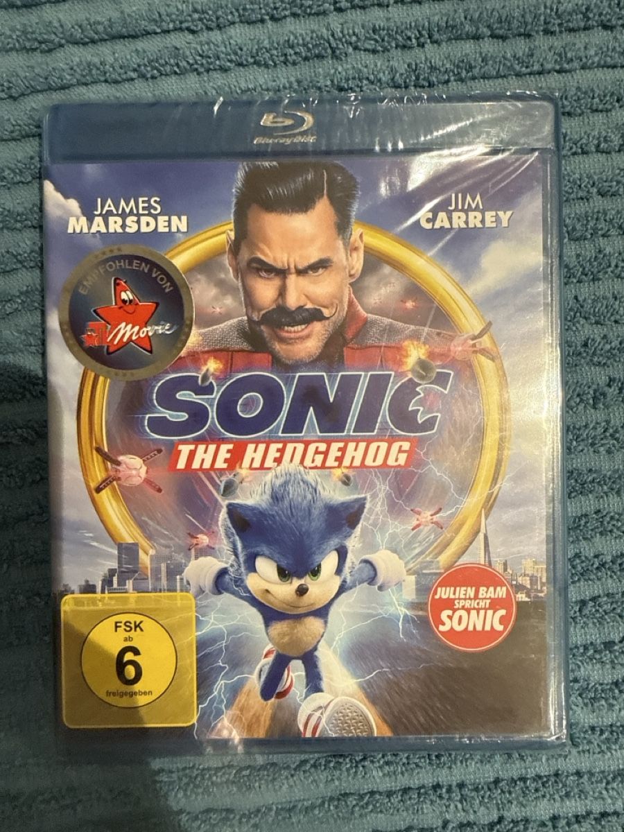 Tutti i DVDs: Sonic The Hedgehog Blu Ray NEU – Nuovo e nell'imballaggio originale da Buchs SG venduto da Tolm