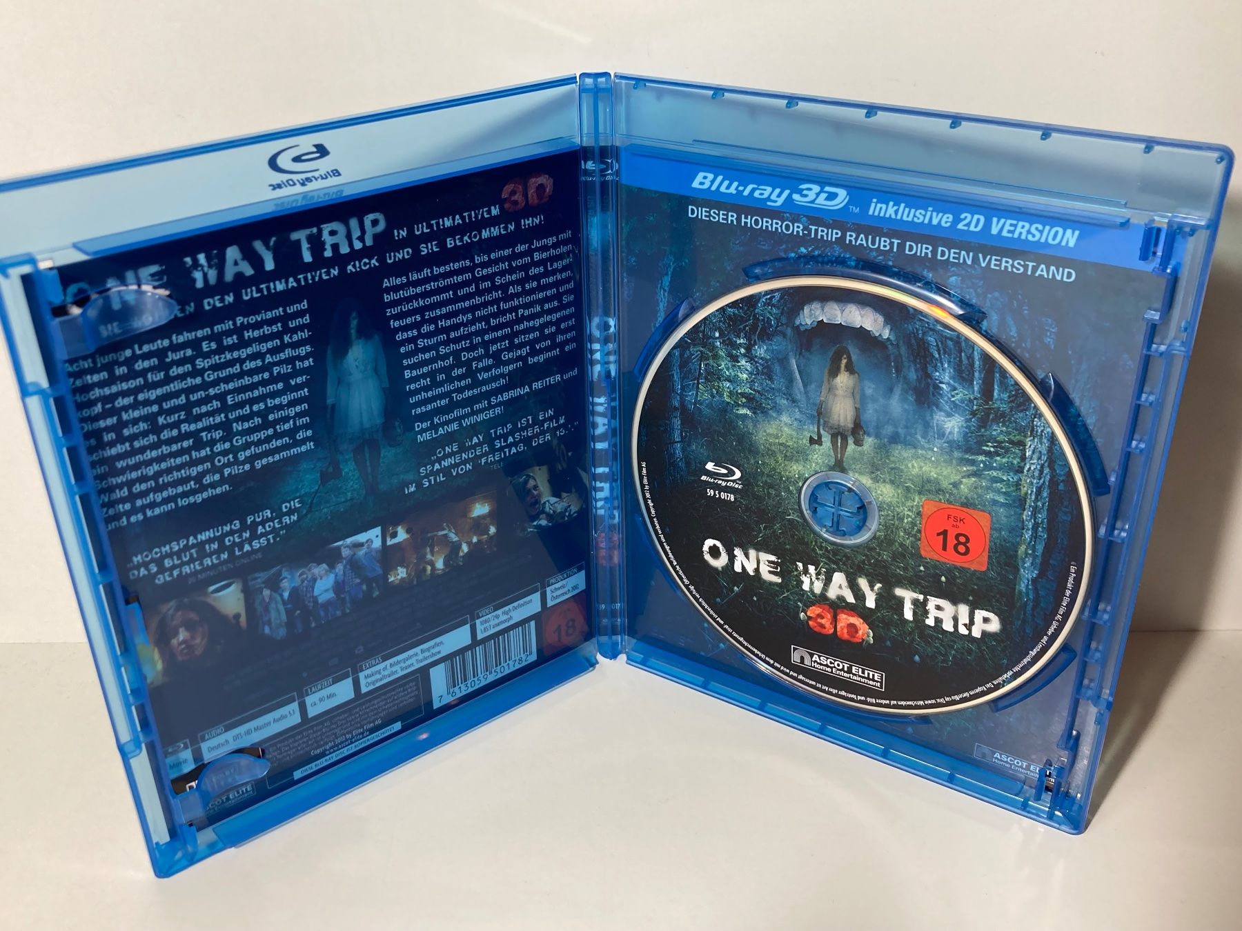 Tutti i DVDs: One Way Trip Blu Ray 3D – Usato da Wilderswil venduto da Sstriker 2