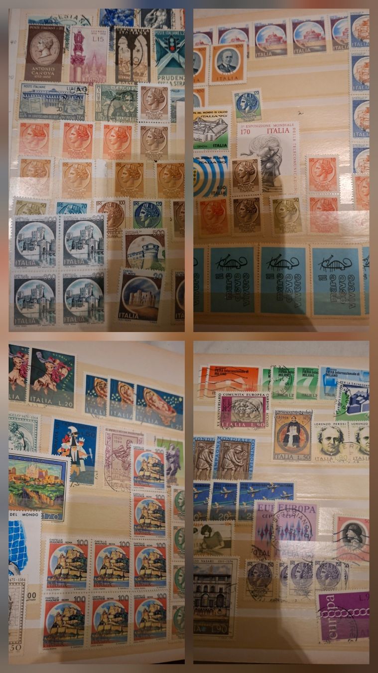 Tutti i francobolli: Briefmarken Sammlung Italien  – Usato da Balgach venduto da SIMEON27 5