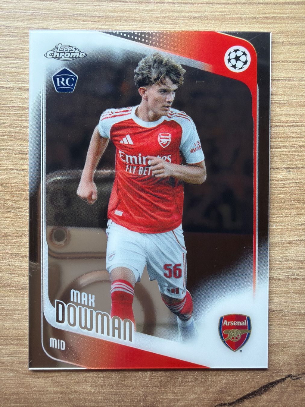 Topps Carte collezionabili: Soccer Max Dowman RC Topps Chrome 2026 – Usato da Netstal venduto da Clutch79Cardz