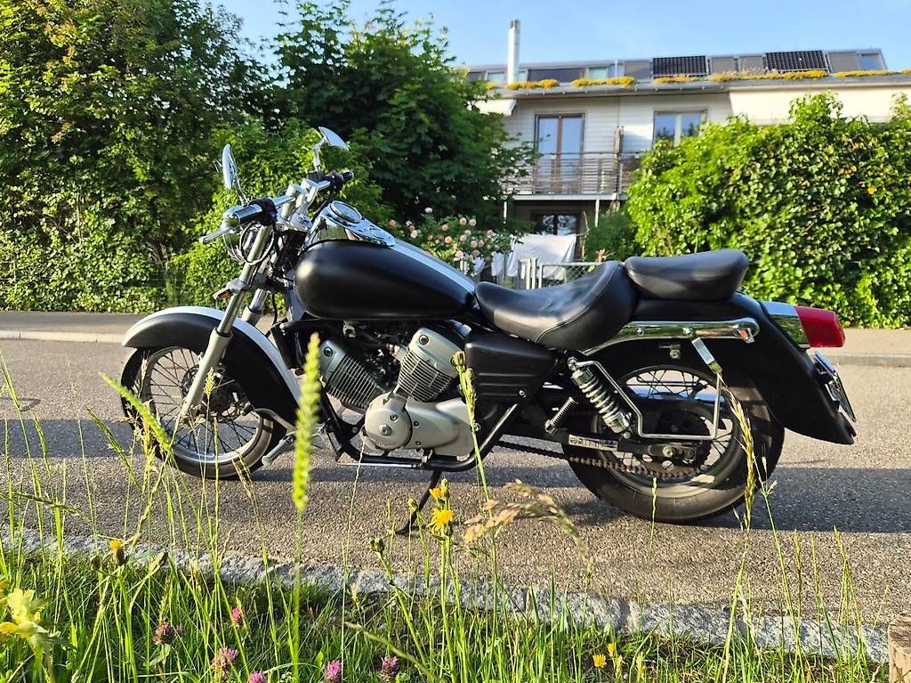 Chopper: Honda shadow vt125 Custom build – Usato da Wetzikon ZH venduto da m_fruh23