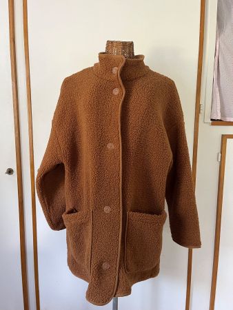 Teddyfleece Jacke von NOA NOA, Gr. 36 oversized