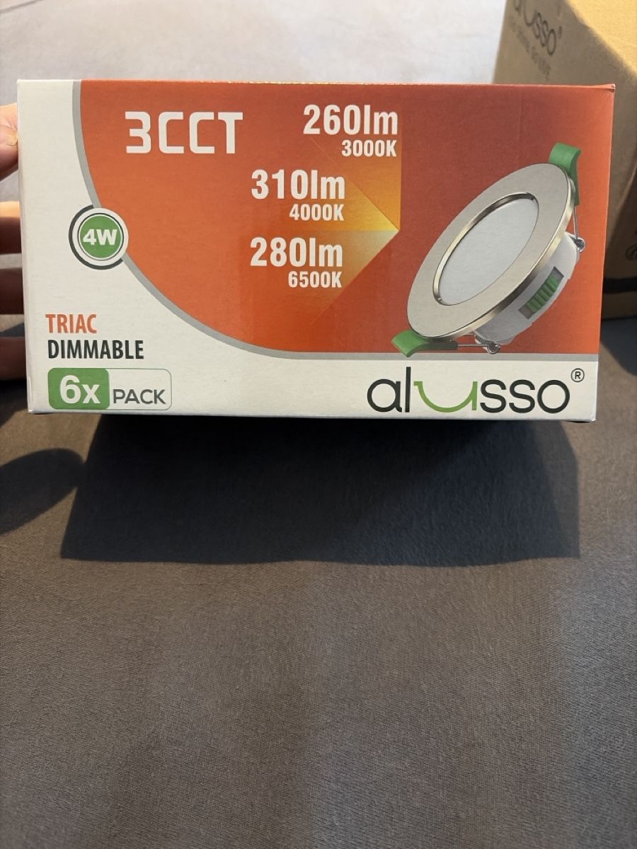 Lampes: Alusso 2 x 6 LED Einbaustrahler – Neuf avec emballage d'origine à Rheineck par eli_5jkx 2