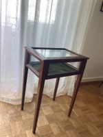 Vitrine en bois et verre ancienne