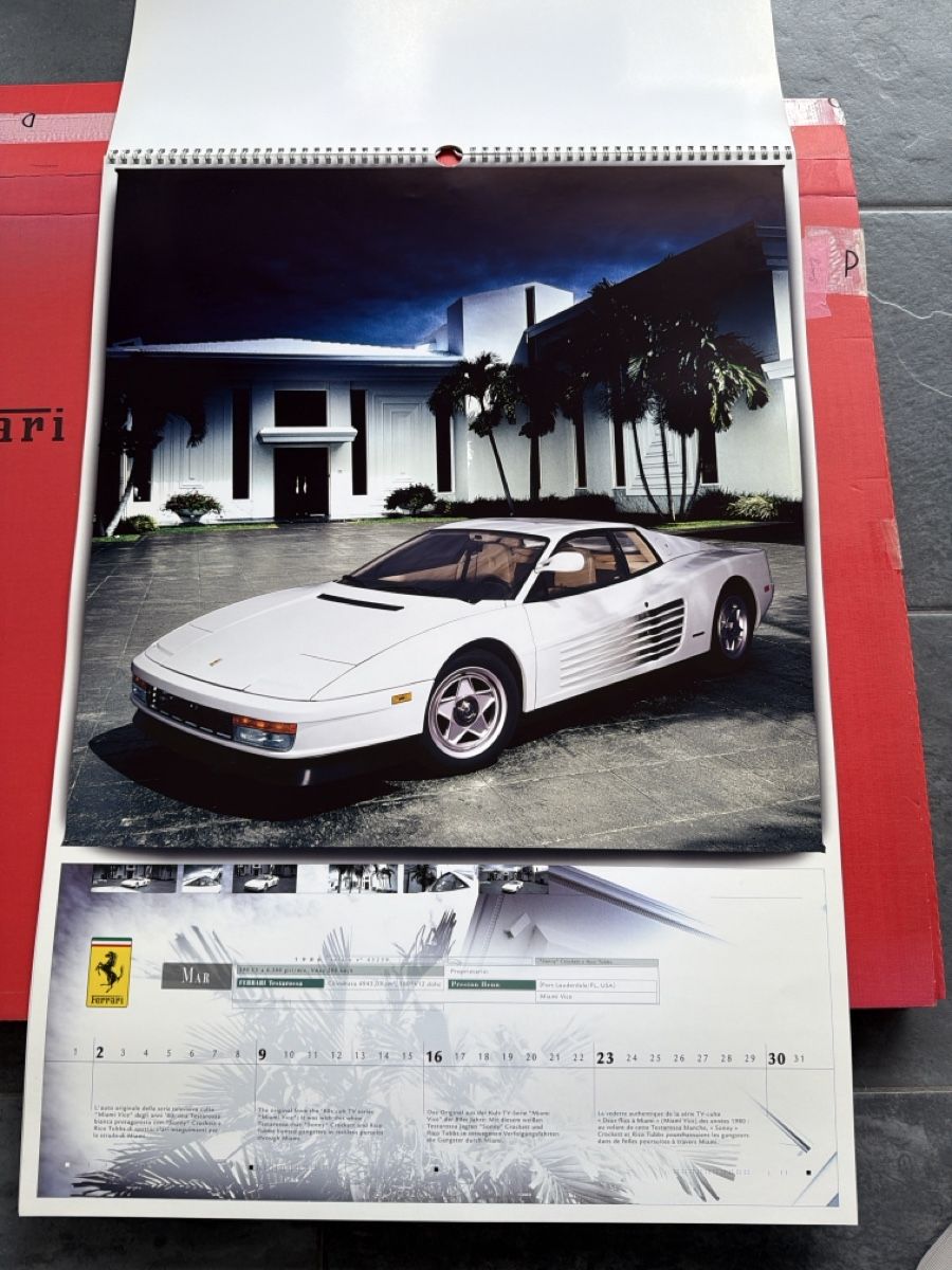 Ferrari Calendriers: Original Ferrari Kalender 2008 – D'occasion à Wolfwil par Rolex1 3