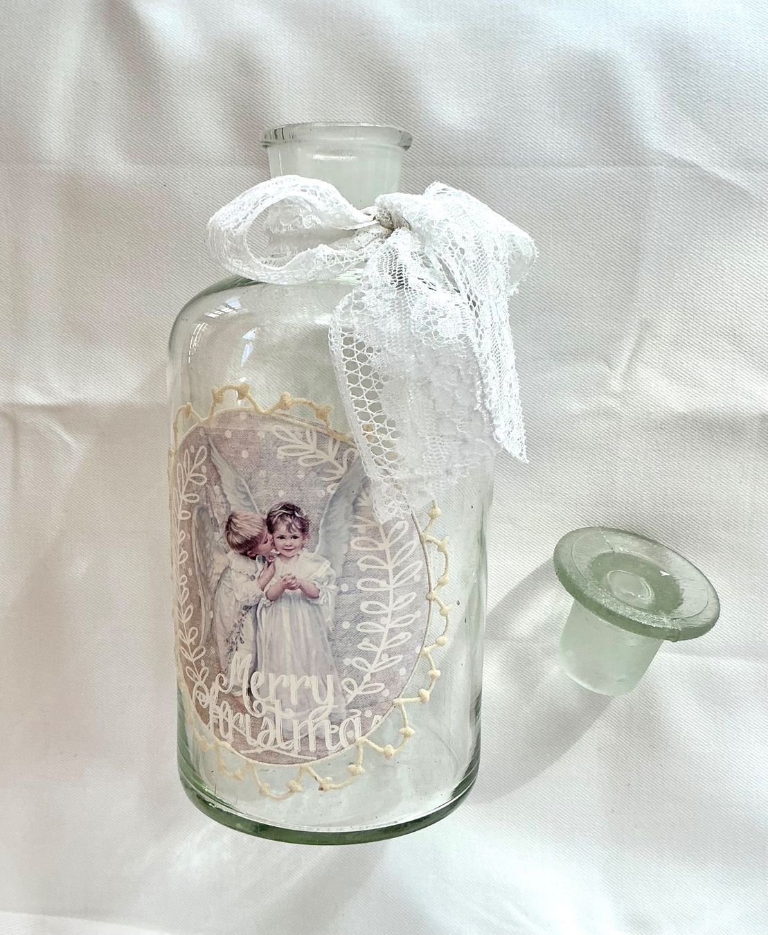 Gas-Geräte & -Technik: TOLLE SHABBY GLASFLASCHE – Gebraucht aus Zell LU von Silvermemory 3
