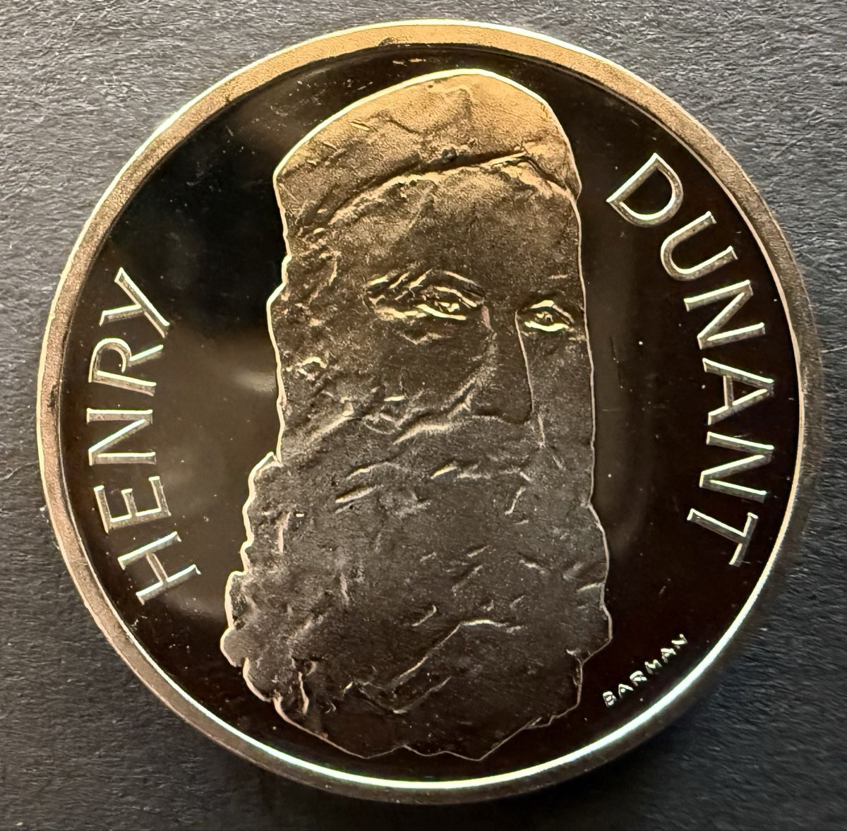 Tutti le monete: 5 Fr. Sondermünze 1978 Henry Dunant, Top Zustand! – Nuovo (secondo la descrizione) da Walperswil venduto da joggeli60