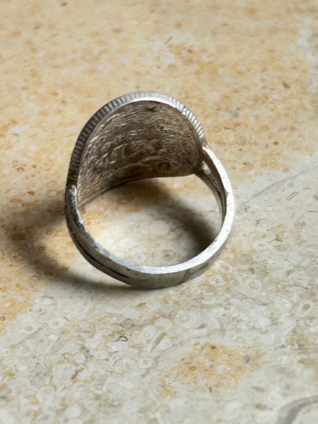 Anelli: Silberring 50 Rappen 1944 (Grösse 47) – Usato da Laufen venduto da belleskulptur 3