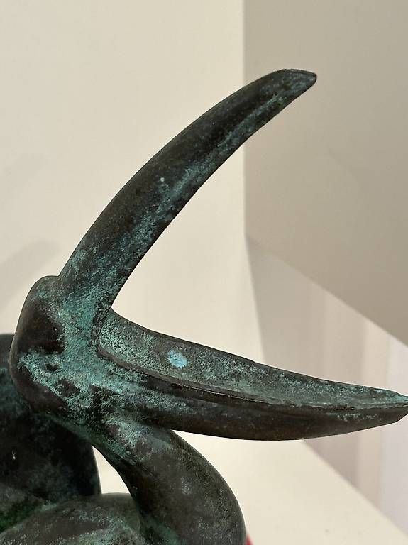 Statuette: Figura pellicano Bronzo  – Usato da Cugnasco venduto da dilan1 4