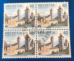 4 er Block Nr.607 mit Vollstempel Bern  