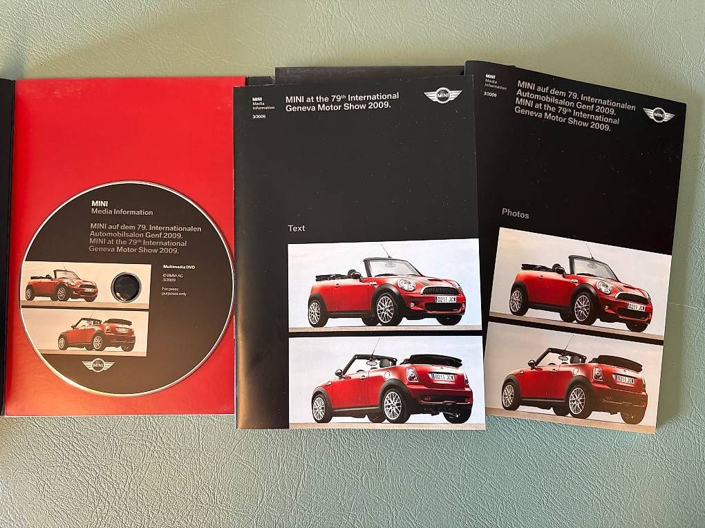 Mini Documenti: Mini Media Information 2008 & 2009 – Usato da Genève venduto da Johnny345 1