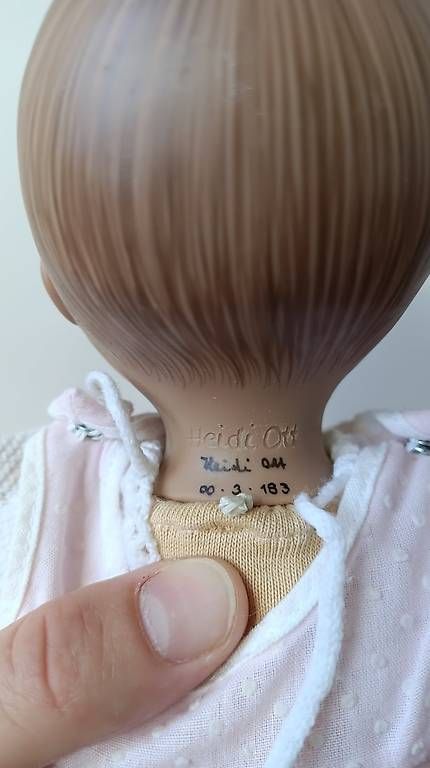 Bambole: Heidi Ott Baby Puppe  – Usato da Buttikon SZ venduto da sales_kb 1