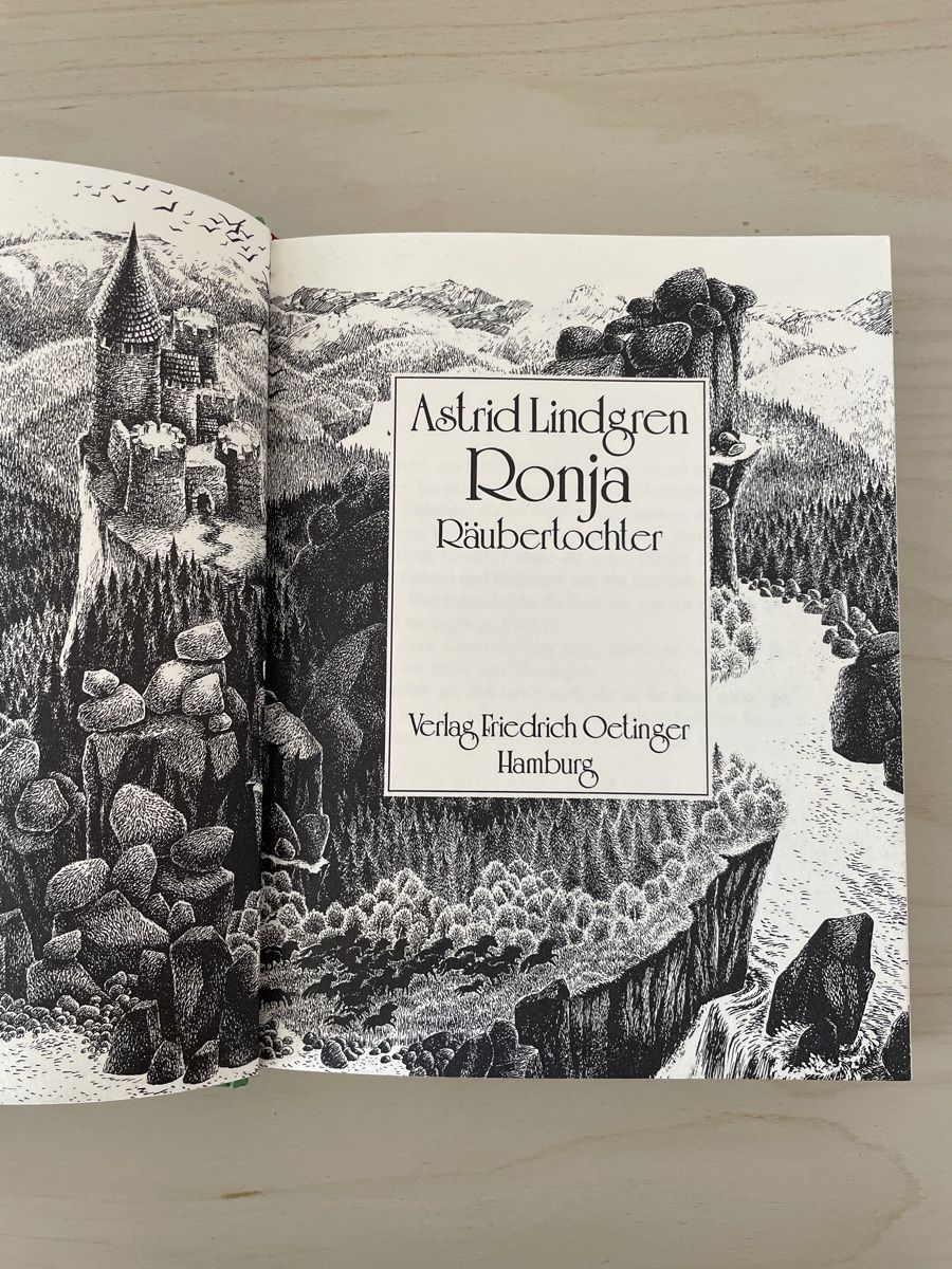 Libri: Ronja Räubertochter - Astrid Lindgren  – Usato da Bettwiesen venduto da ele_jy6c 1