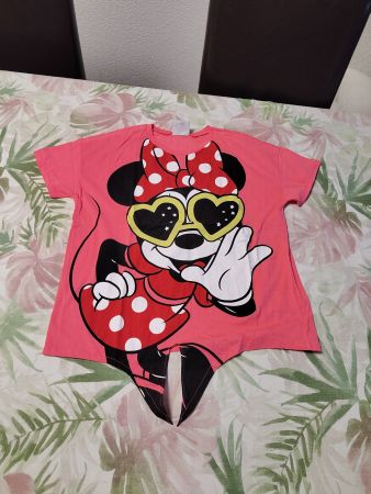 Sommer Minnie Mouse T-Shirt Gr 150 Benetton
