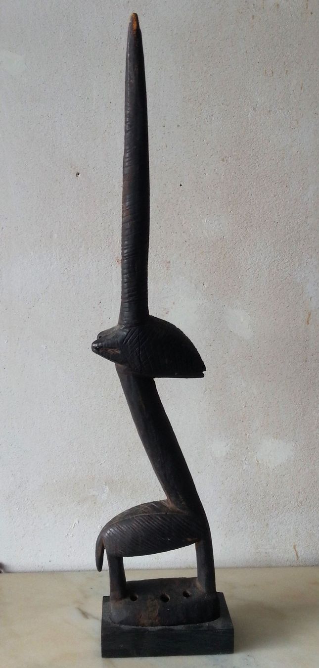 Skulpturen & Statuen: Bamana Ci Wara, Kopfschmuck Ritualfigur, Mali – Gebraucht aus Oberriet SG von Krishna111 3
