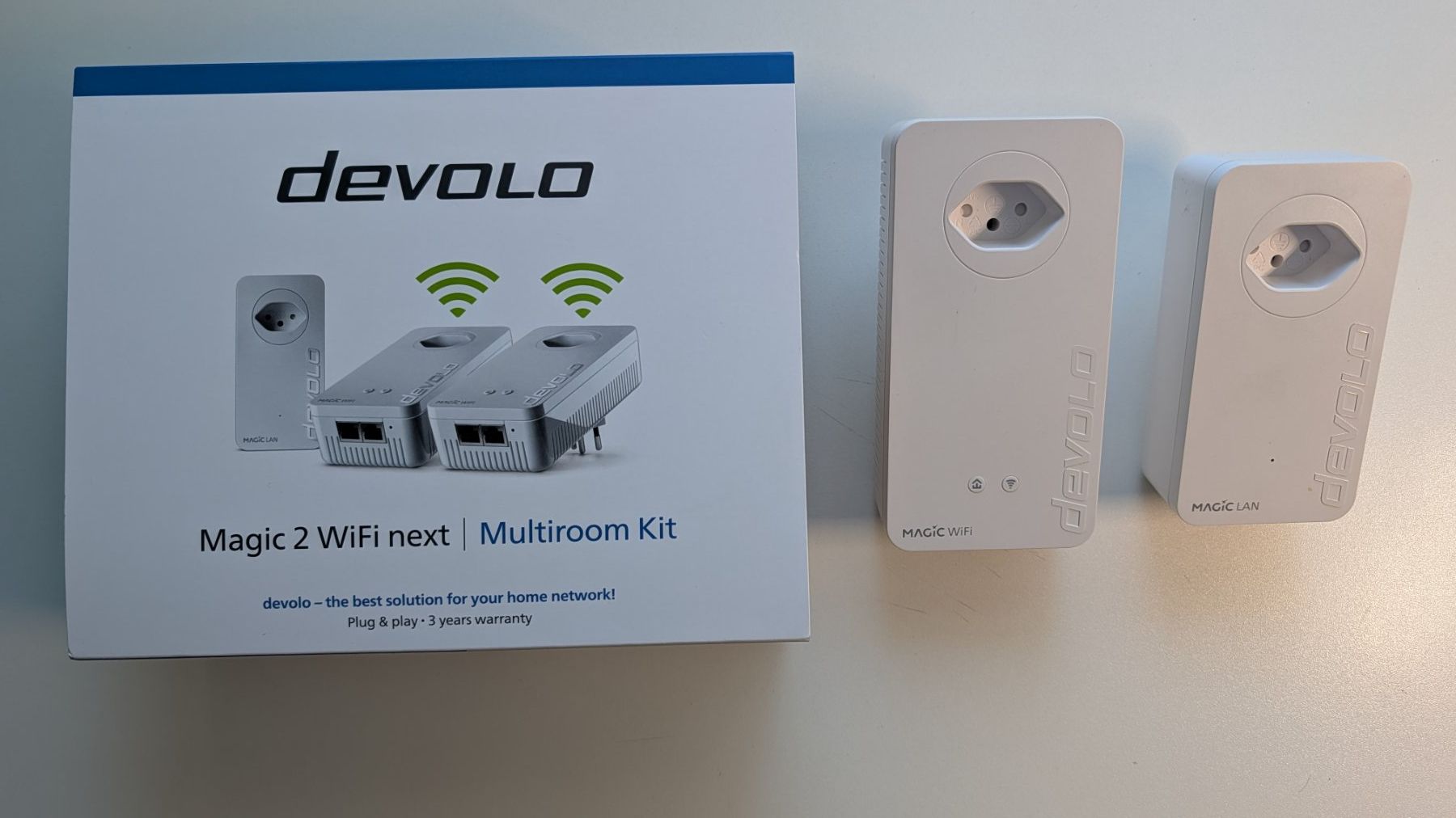 Devolo Unità & Adattatore: Devolo Magic WiFi next Multiroom Kit - Originalverpackt – Nuovo e nell'imballaggio originale da Grenchen venduto da wegdamit13 4
