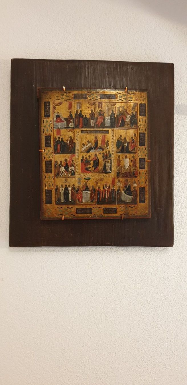 Dipinti: Wunderschöne antike religiöse Ikone – Usato da Füllinsdorf venduto da Sternenblick19 8