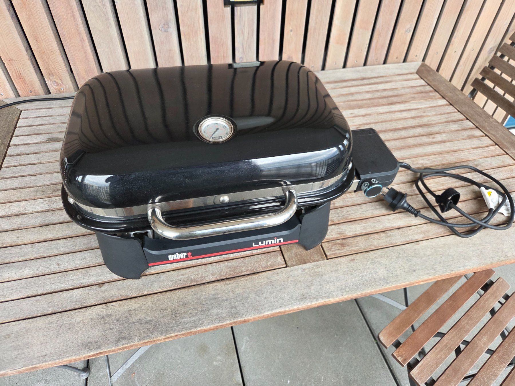 : Elektrogrill Weber Lumin – Gebraucht aus Lenzburg von sev_8vmt