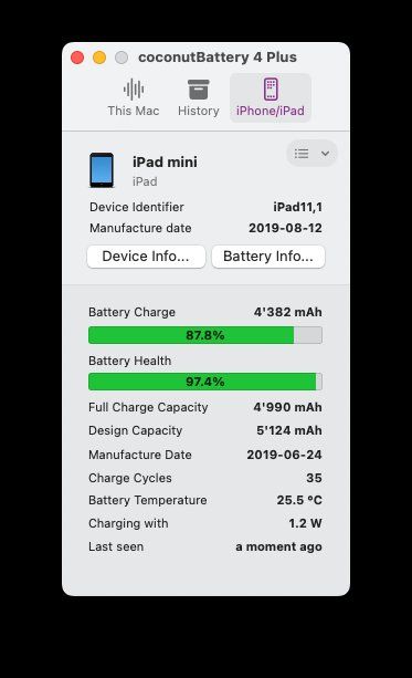 Apple Tablet PC: iPad mini (5. Generation) 2019 - 64GB - iPadOS 26 – Usato da Erlinsbach venduto da availe 5