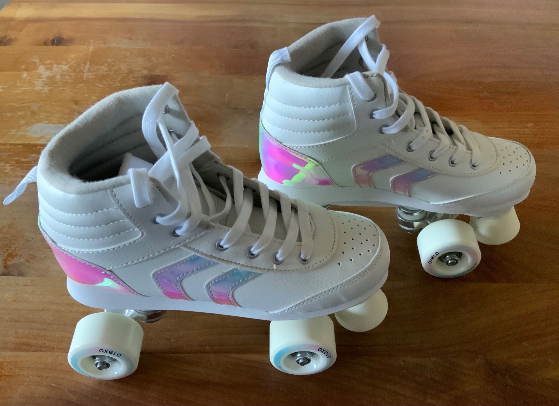 Decathlon Patins à roul. & inline: Damen Rollschuhe Weiss Gr. 38 – D'occasion à Lanzenhäusern par mfh05 4