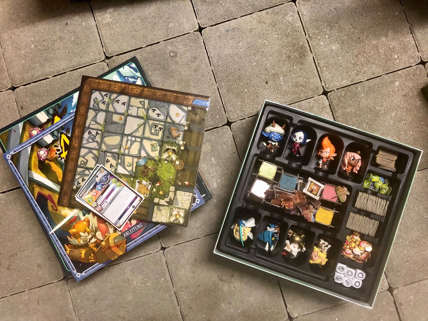 Pegasus Spiele Giochi: Krosmaster Arena Brettspiel, Komplett – Usato da Innerberg venduto da Goldlockeee 1