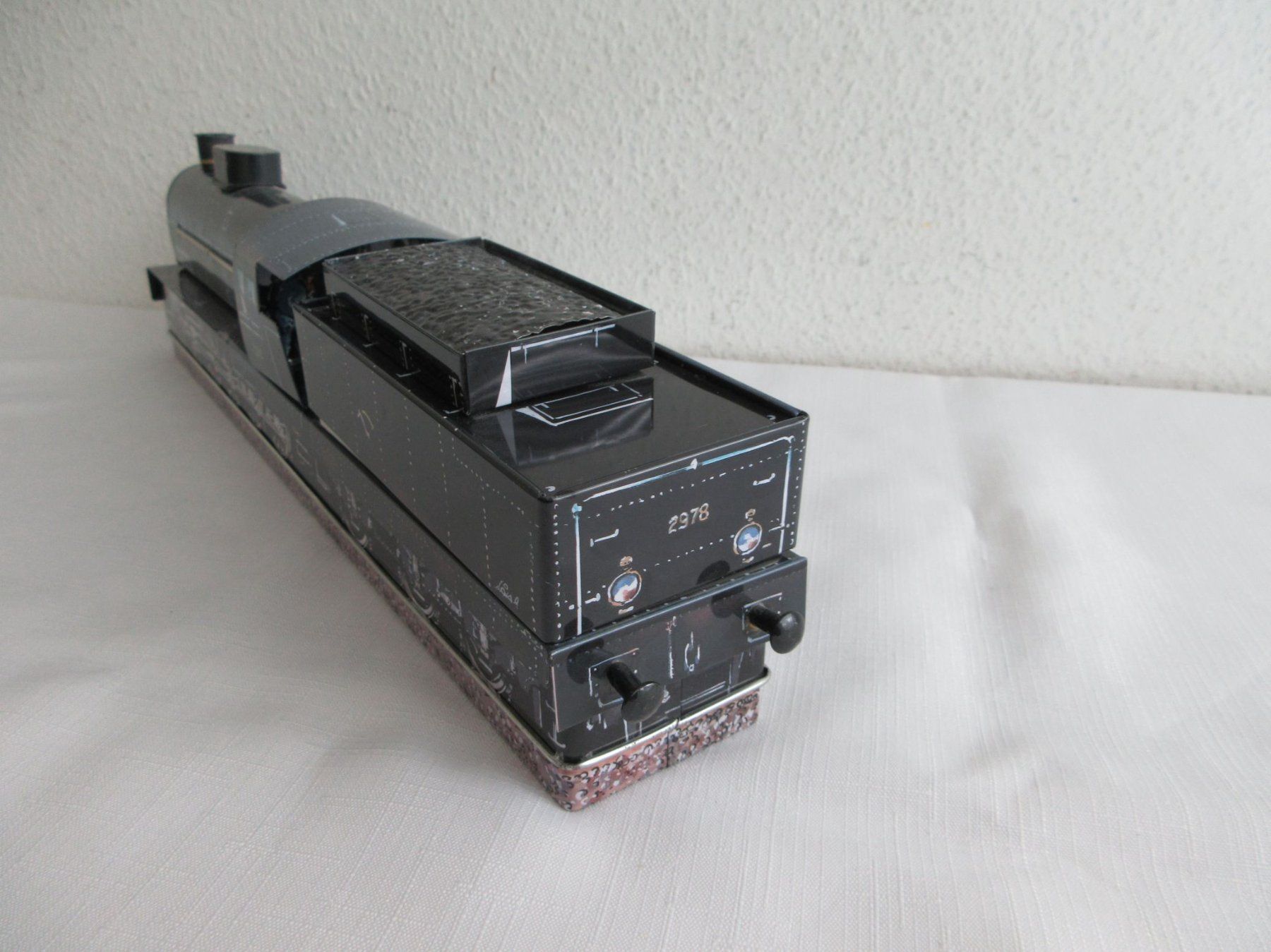 Modellini di ferrovie: Blech - Dampflocki vom Läckerli Huus, 2003 – Usato da Binningen venduto da Oldfashion 3