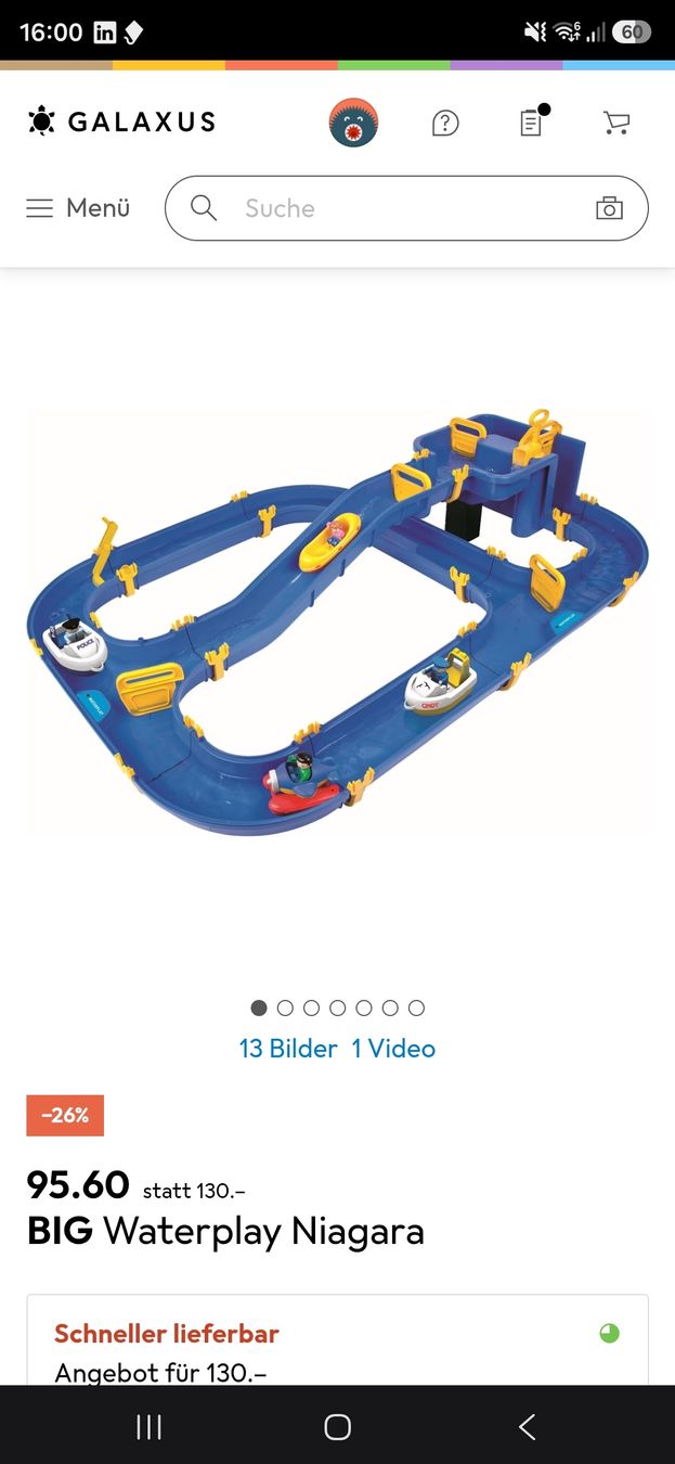 Big Spielzeuge: BIG Waterplay Niagara – Gebraucht aus Männedorf von SimoneG2 1