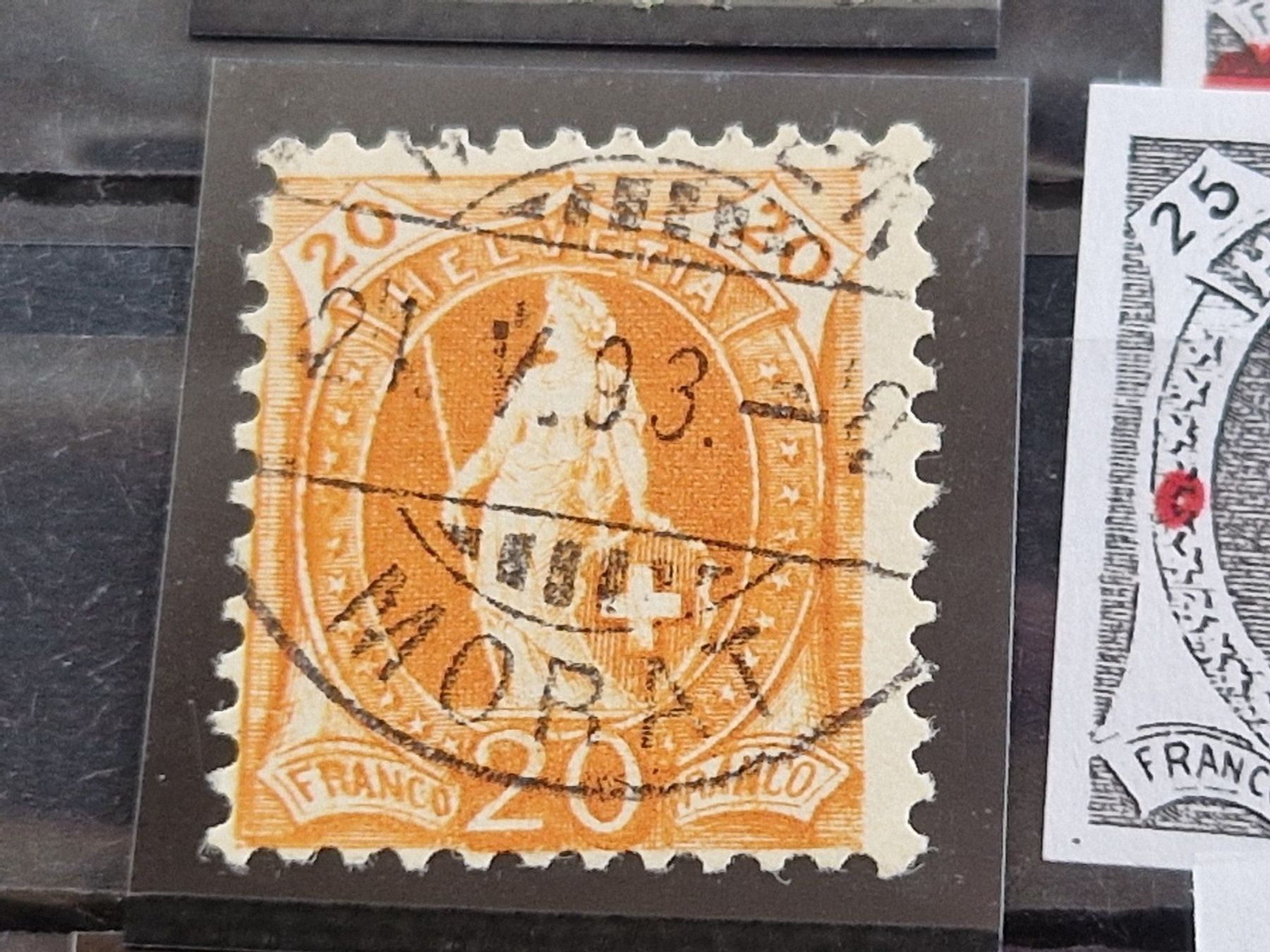 Tutti i francobolli: Lot Sehende, Abarten, Retouchen, Plattenfehler, ab 1.- – Usato da Burgdorf venduto da Glossy01 4