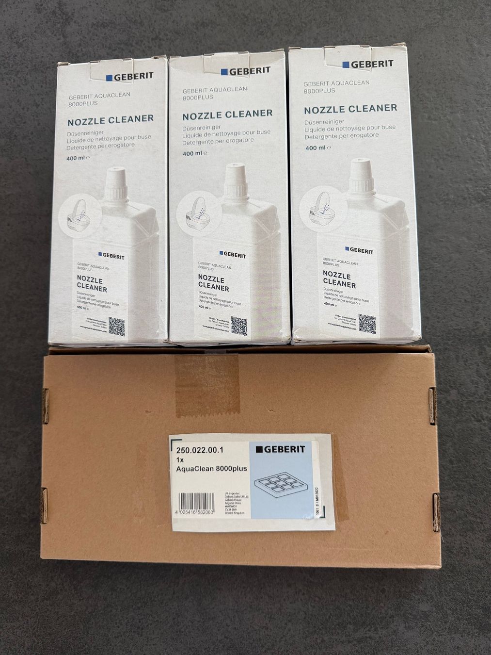 Geberit WC: Verbrauchsmaterial Geberit AquaClean 8000plus – Neuf avec emballage d'origine à Wichtrach par sunshine014