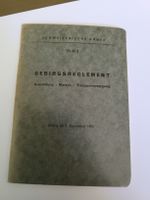 Gebirgsreglement Schweizer Armee 1963 - Selten! Sammler