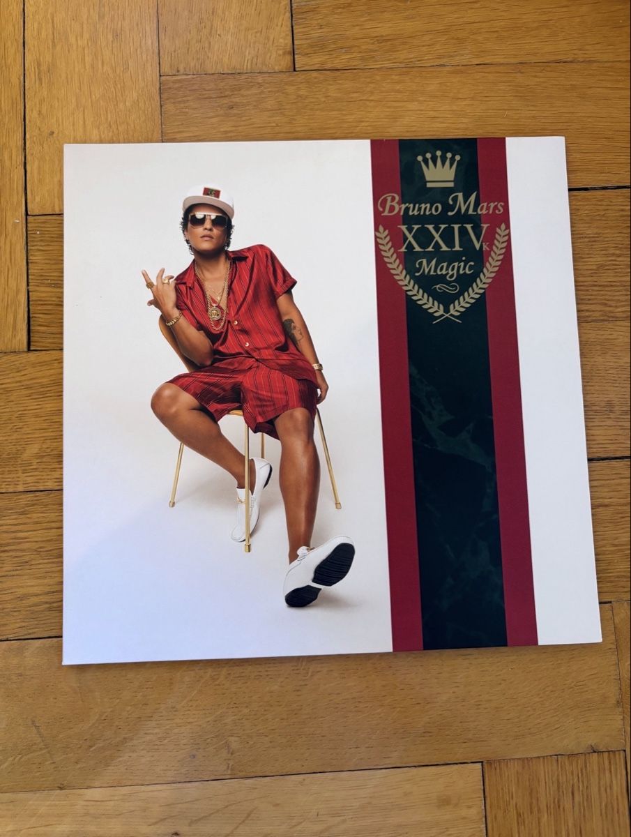Schallplatten: Bruno Mars 24K Magic Record – Gebraucht aus St. Gallen von KatieEugster