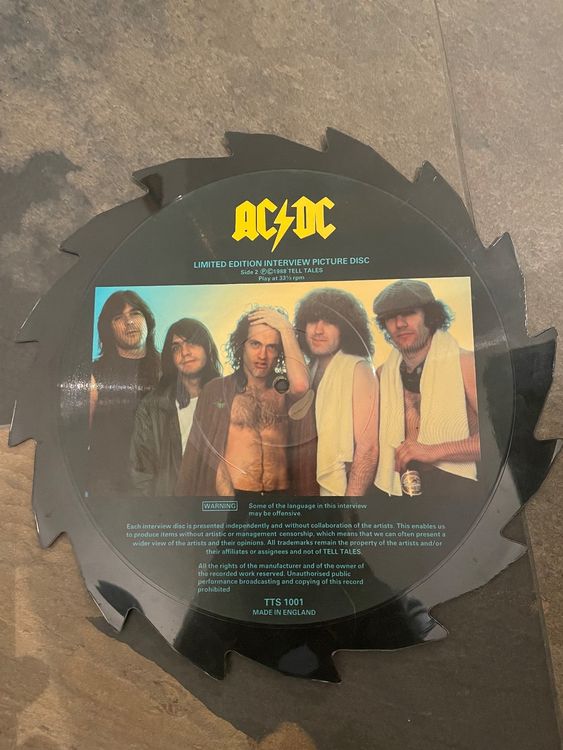 Ac/Dc. Interview picture LP (Gebraucht) in Wetzikon ZH für CHF 15 – mit ...
