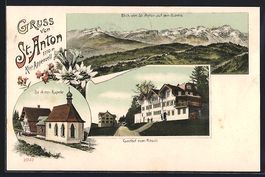 St. Anton, Gasthof zum Rössli, Kapelle 