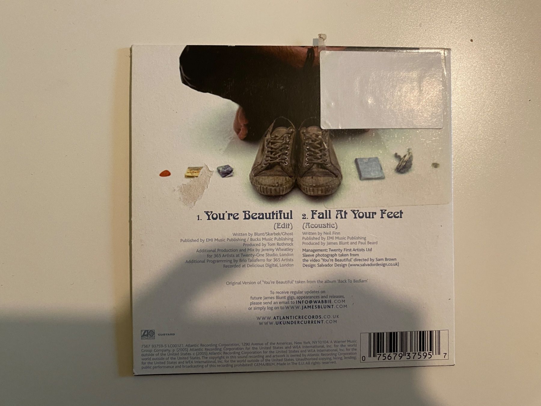 CDs: James Blunt – You're Beautiful Single – Gebraucht aus Zürich von Wim-Broccoli 1