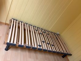 Bett inkl. Sanaflex Lattenrost  90x200cm