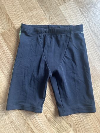 Badehose Nabaiji Aqua Resist schwarz bunt Grösse 146