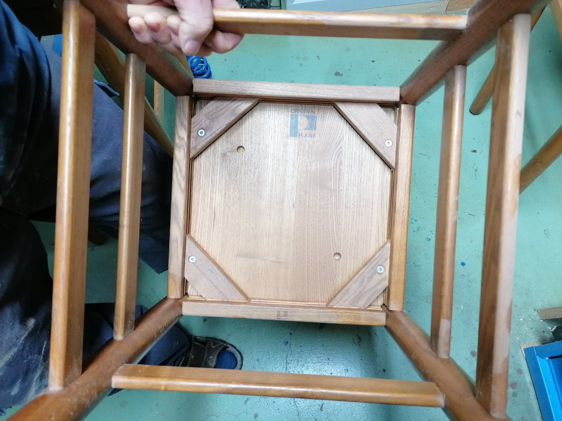 Seggioloni: 3 Barhocker aus Voll-Holz im Set – Usato da Benken SG venduto da Gummifinger 6