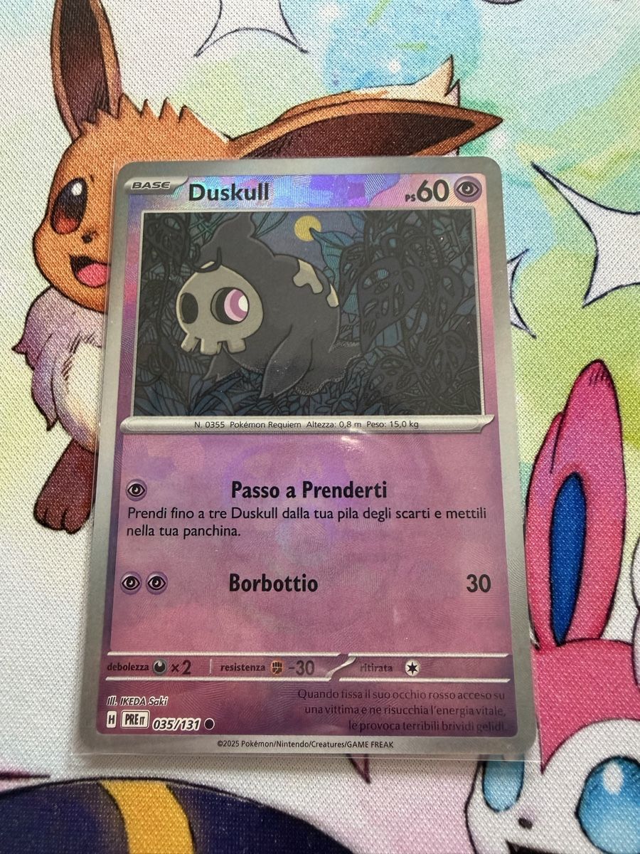 Pokémon Carte collezionabili: Pokemon Duskull Masterball PRE 035/131 IT – Usato da Grindelwald venduto da TSG-G-Town