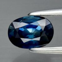 0,64 ct Saphir naturel