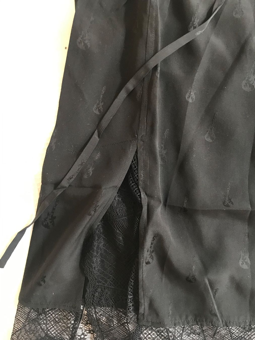 Röcke: Silk skirt with lace – Neu (gemäss Beschreibung) aus Zürich von jujusi 5