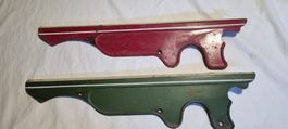 SACHS ALPA MOOR KRISTALL 50/2 Kettenschutz original/ Nür ROT