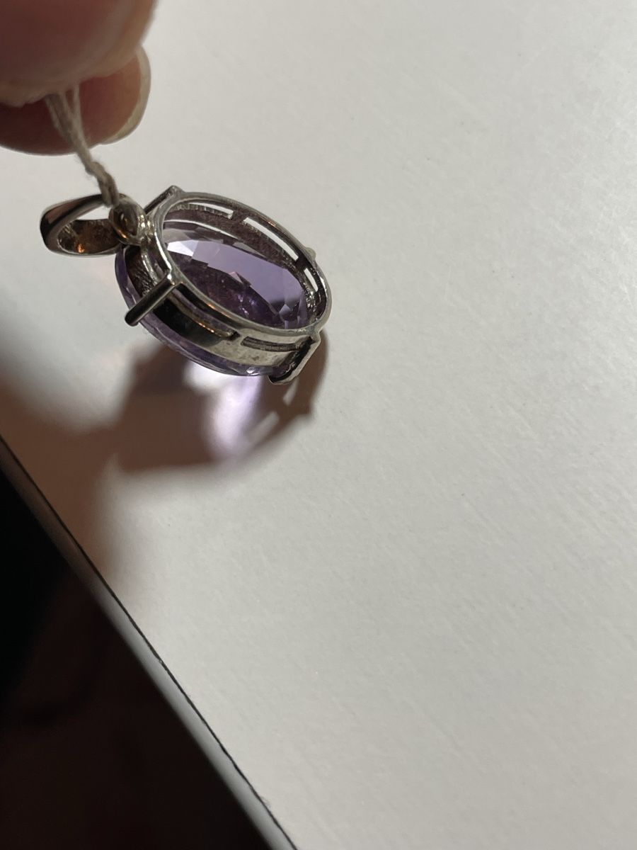 Anhänger: Pendentif avec améthyste , argent 925.(2,8g) – Gebraucht aus Le Grand-Saconnex von sav_dfj7 4