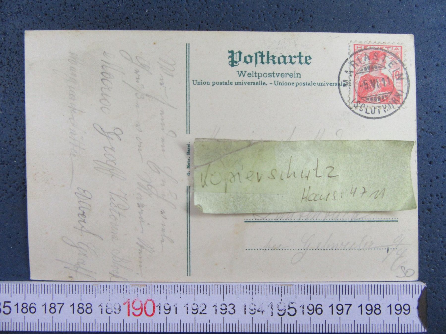 Cartoline postali: MARIASTEIN 7BILD-AK SO 1911 – Usato da Ettingen venduto da Hausi4711 1