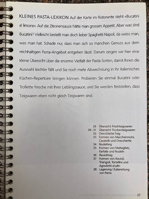 Bücher: Kochbuch bettybossi: Pasta – Gebraucht aus Basel von elocin4791 3