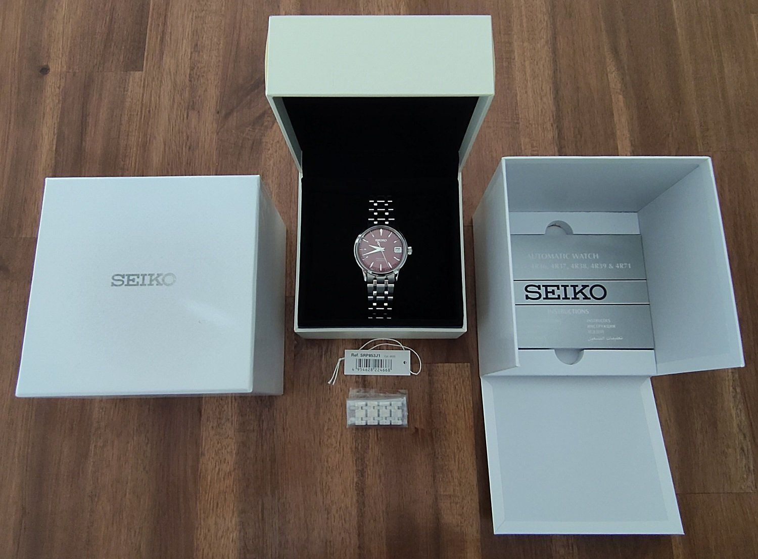 Seiko Orologi: Seiko Presage Cocktail Time Cherry – Nuovo (secondo la descrizione) da Le Grand-Saconnex venduto da retrogamecollector 4