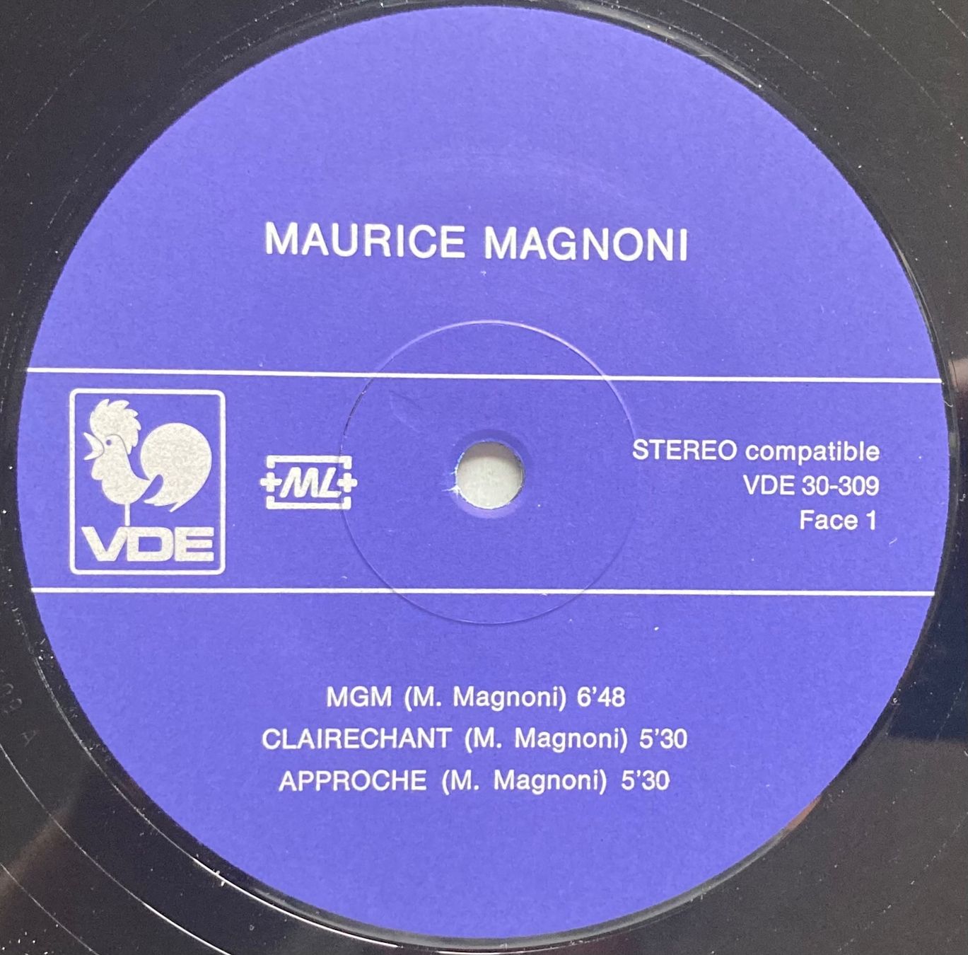 Dischi in vinile: MAURICE MAGNONI TRIO - M.G.M. – Usato da Poliez-Pittet venduto da Newtown-Records 2