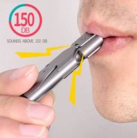 Outdoor Tragbare Pfeife in Silber mit 150DB Lautstärke