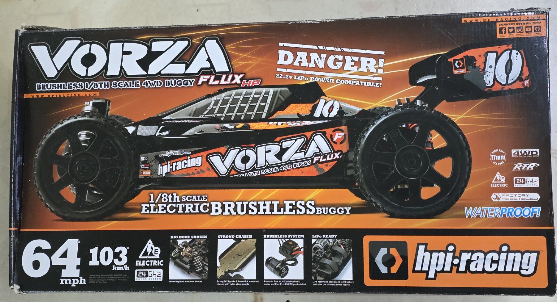 HPI RC Modellbau: HPI VORZA FLUX – Gebraucht aus Steffisburg von Lcrash