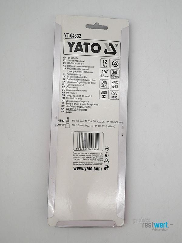 Alle Werkzeuge: YATO Bit Set – Neu (gemäss Beschreibung) aus Winterthur von Restwert_Winterthur 2